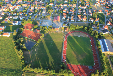 Sportplatz ohne Anschrift